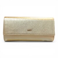 LODI L1902 Grainy Gold Clutch Bag