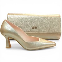 Lodi GENIUS Grainy  Gold 7cm Shoe