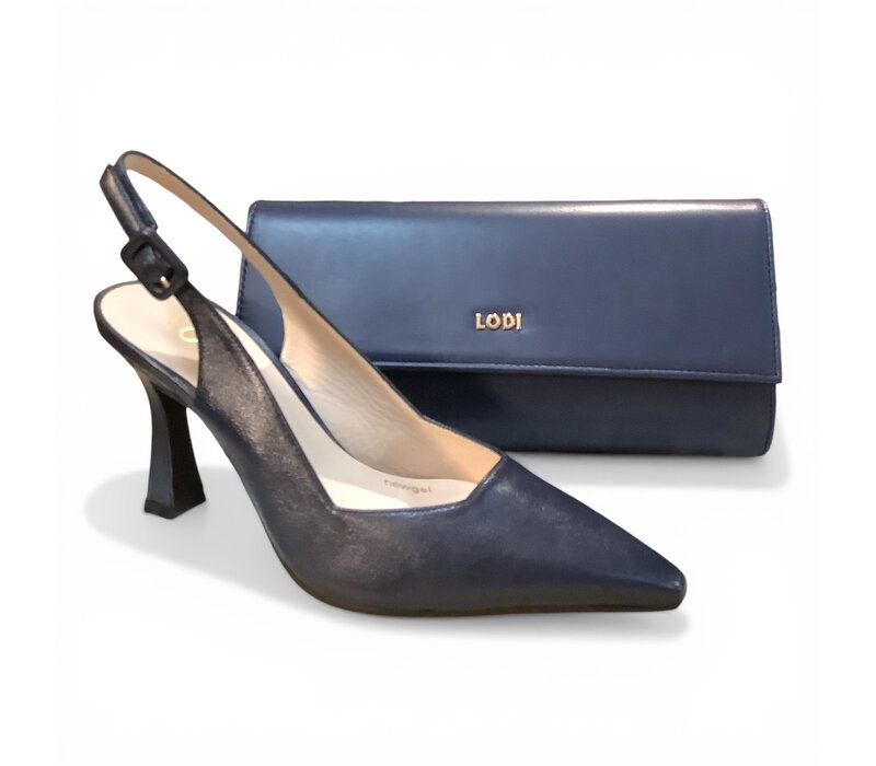 Lodi MODERN2 Navy Leather 10cm Slings
