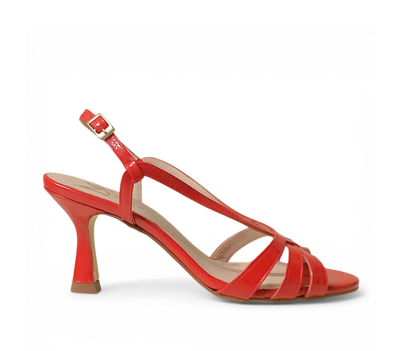 MARIAN 53405 Red Crackled Patent Sandals