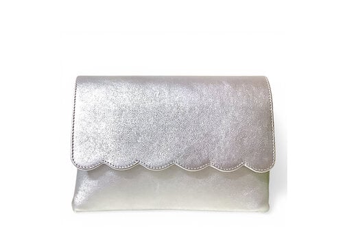 Marian MARIAN 801 Saffron Silver Clutch Bag