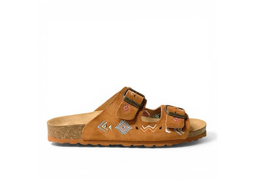 Toni Pons Toni Pons GHANA-BQ Tan Suede Sandal