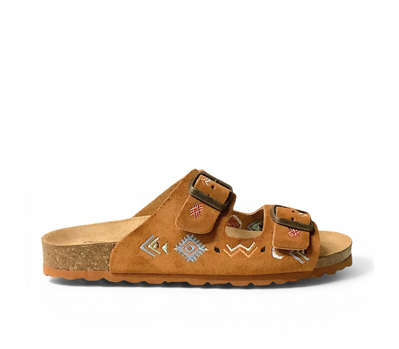 Toni Pons GHANA-BQ Tan Suede Sandal