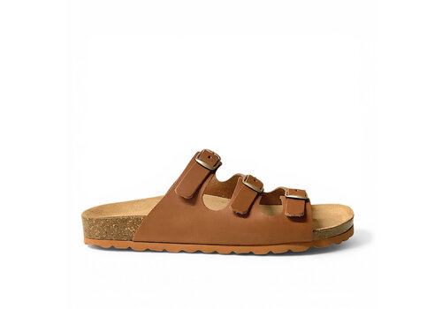 Toni Pons Toni Pons GIEN-VQ Tan Leather Sandal