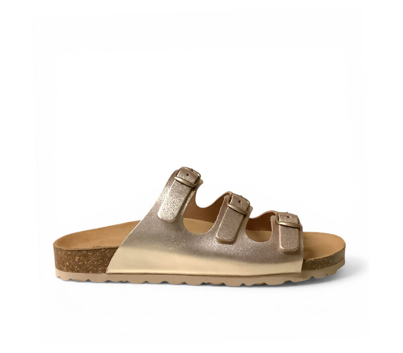 Toni Pons GIEN-VQ Gold Leather Sandal