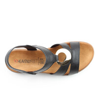 Heavenly Feet TRACE Black Sandals