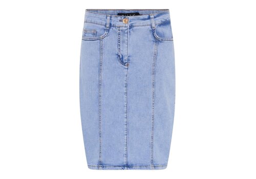 Micha S/S Micha 111 718 Light Blue Denim Skirt