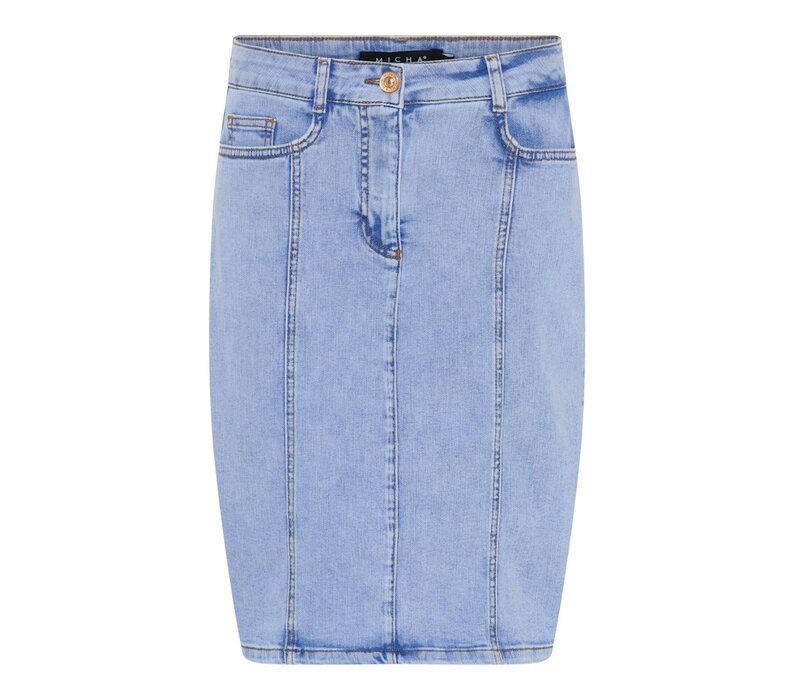Micha 111 718 Light Blue Denim Skirt