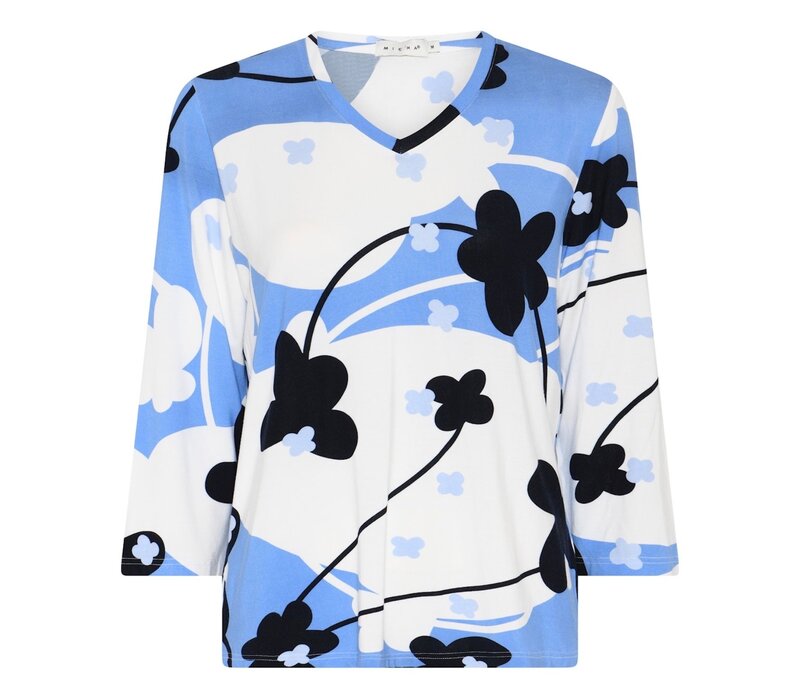 Micha 181 193 Blue Print Top