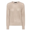 Micha S/S Micha 181 123 Sand Open Knit Sweater