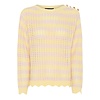 Micha S/S Micha 181 134 Yellow/Oat Fine Knit