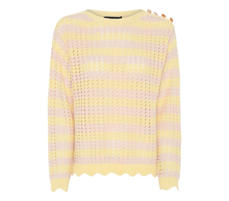 Micha 181 134 Yellow/Oat Fine Knit