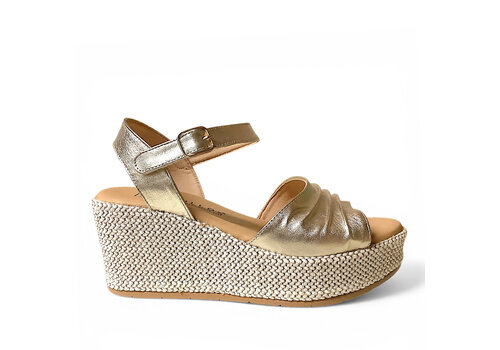 Pitillos Pitillos11272 Gold Wedge Sandal