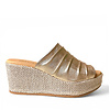 Pitillos Pitillos 11273 Gold Metallic Leather Mule