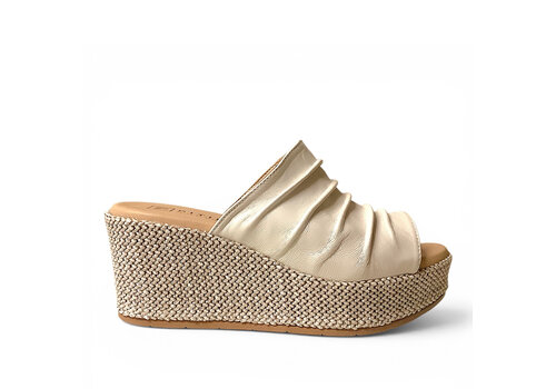 Pitillos Pitillos 11273 Cream Soft Leather Mule
