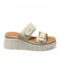 IGI&CO 1189422 Cream Slider Sandals