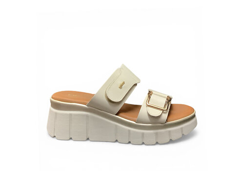 IGI&CO IGI&CO 1189422 Cream Slider Sandals