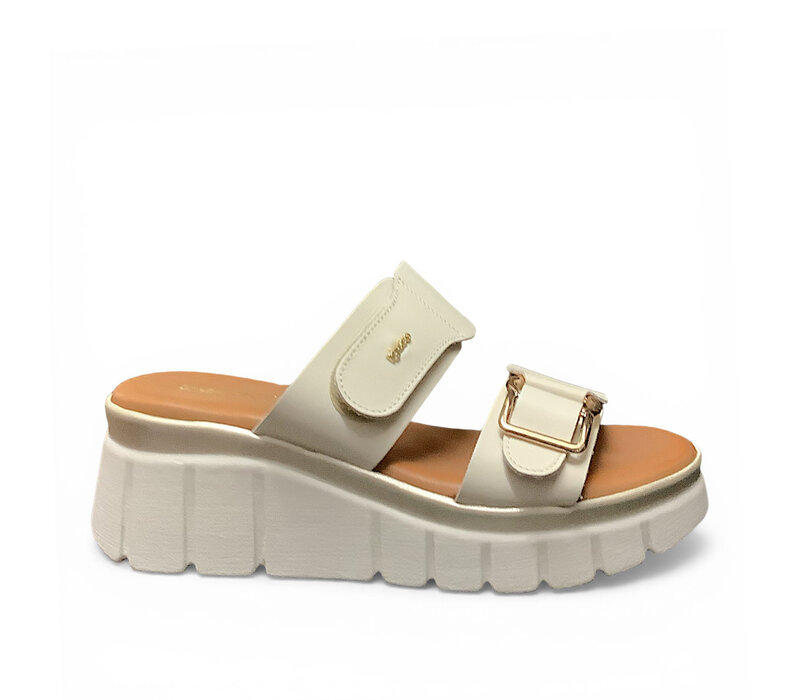 IGI&CO 1189422 Cream Slider Sandals