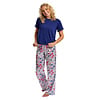 Indigo Sky Indigo Sky In47534 Navy Long Pyjamas