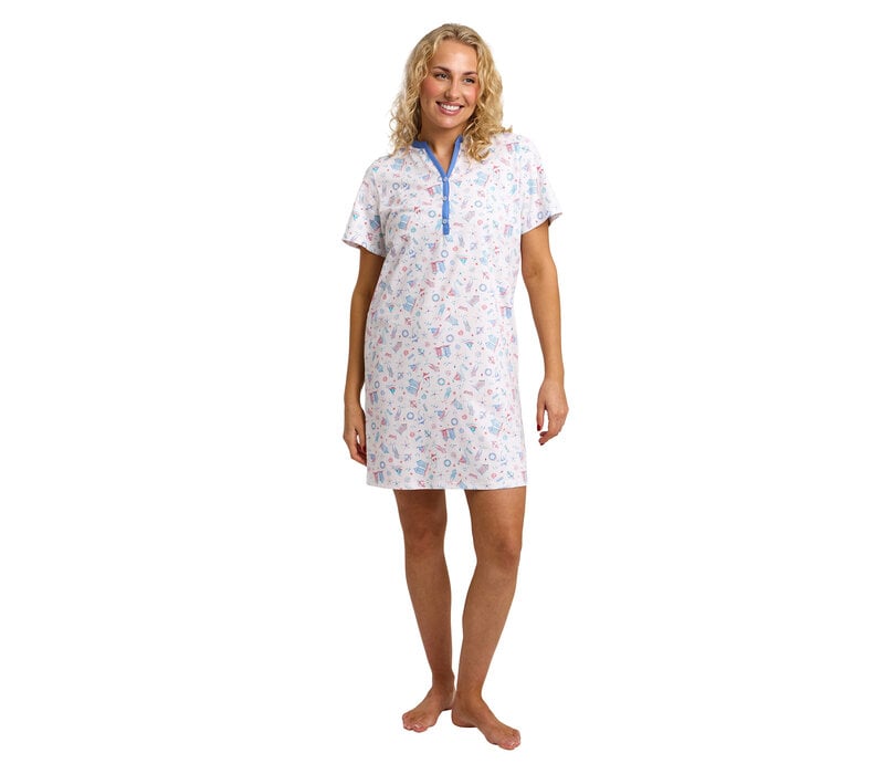 Indigo Sky In47695PR Printed Nightdress