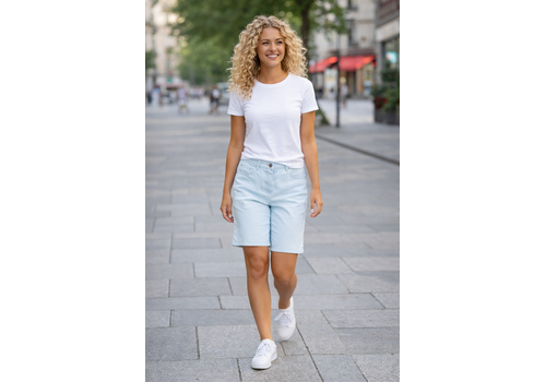 PINNS PINNS 733SH-Sky Lyocell Shorts