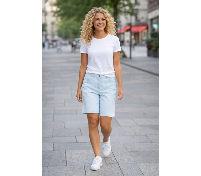 PINNS 733SH-Sky Lyocell Shorts