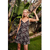Fly Girl Italy Fly Girl 91158C Brown multi Slip Dress