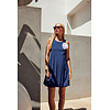Fly Girl Italy Fly Girl 91462 Navy Bubble Hem Dress