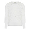 Micha S/S Micha 179 143 Off-Wht Diamantè Sweater