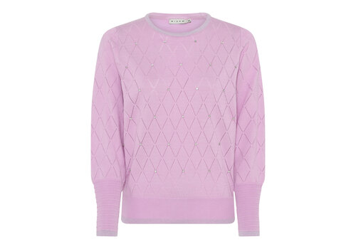 Micha S/S Micha 179 143 Rose Pink Diamantè Sweater