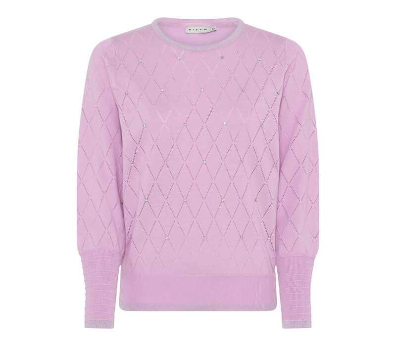 Micha 179 143 Rose Pink Diamantè Sweater