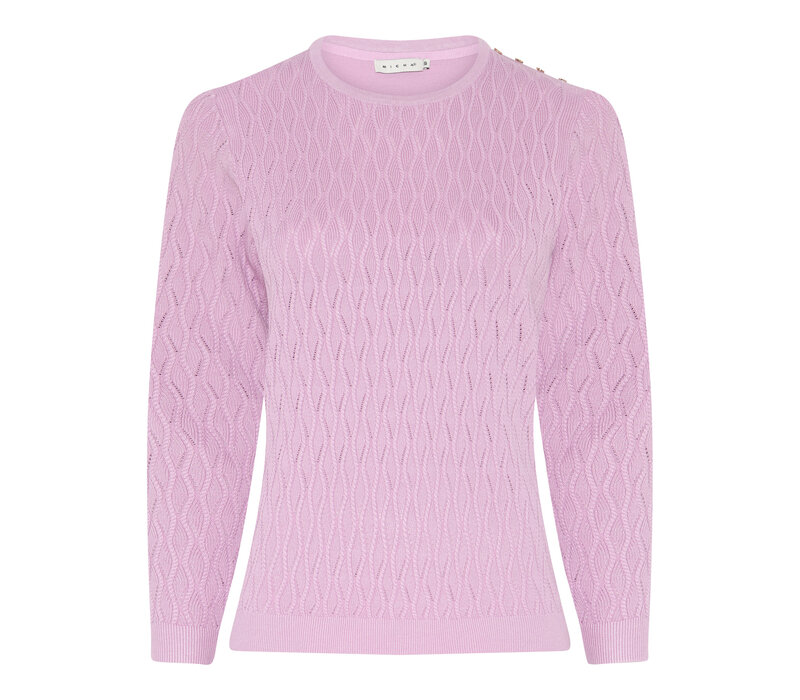 Micha 179 142 Rose Pink Fine Knit Sweater