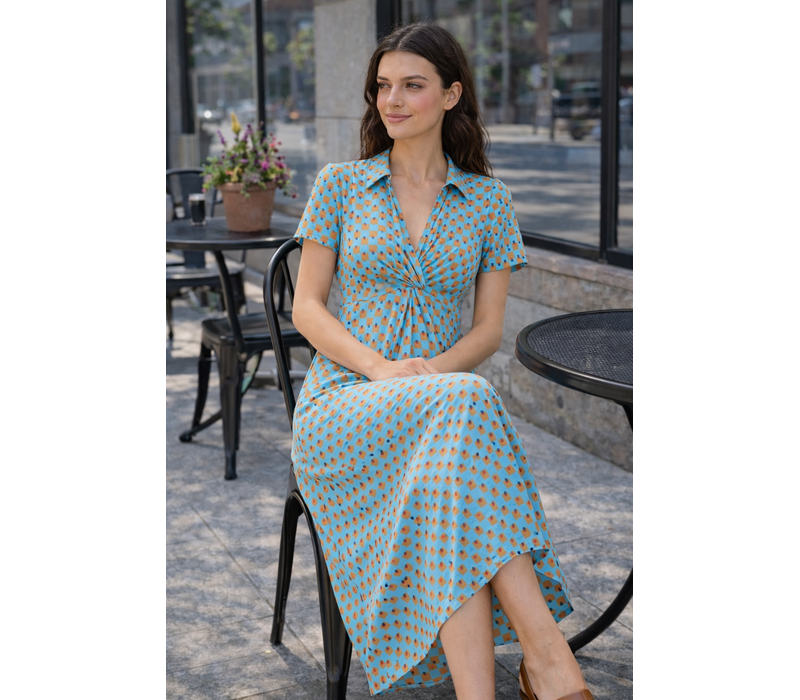 MD’M 45561540 Teal Jersey Dress