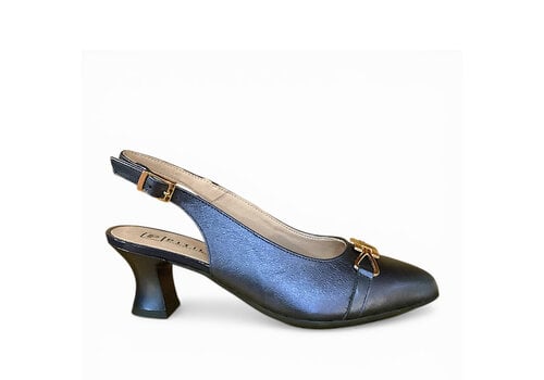 Pitillos Pitillos 11186 Navy Solid Kitten Heel