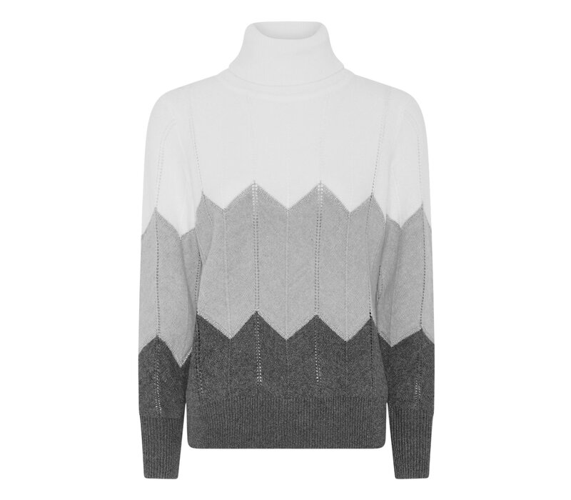 Micha 179 191 Grey/Charcoal Polo Knit