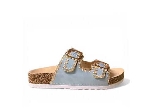 Heavenly Feet Heavenly Feet SANDY Blue Slider