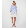 EsQualo S/S EsQualo 14203 Blue Printed Blouse