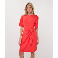 EsQualo 10224 Poppy Red Bow Dress