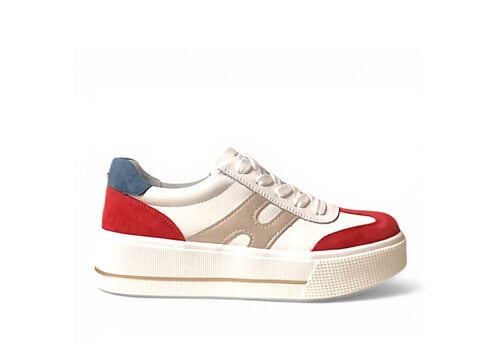 Patrizio Como Patrizio Como PARMA Red Multi Sneaker