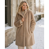 Micha A/W Micha 143 236 Camel Faux Fur Coat
