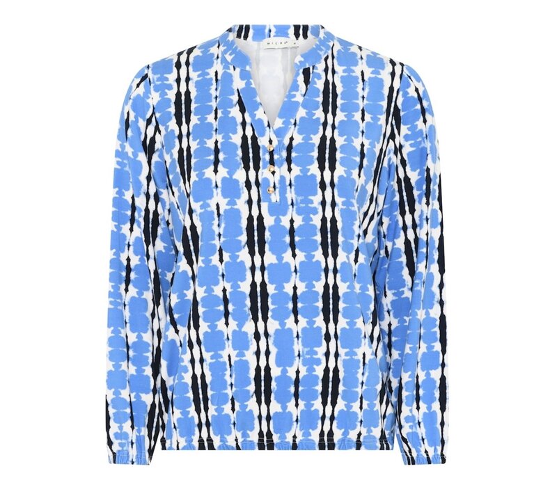 Micha 180 163 Blue Printed Top