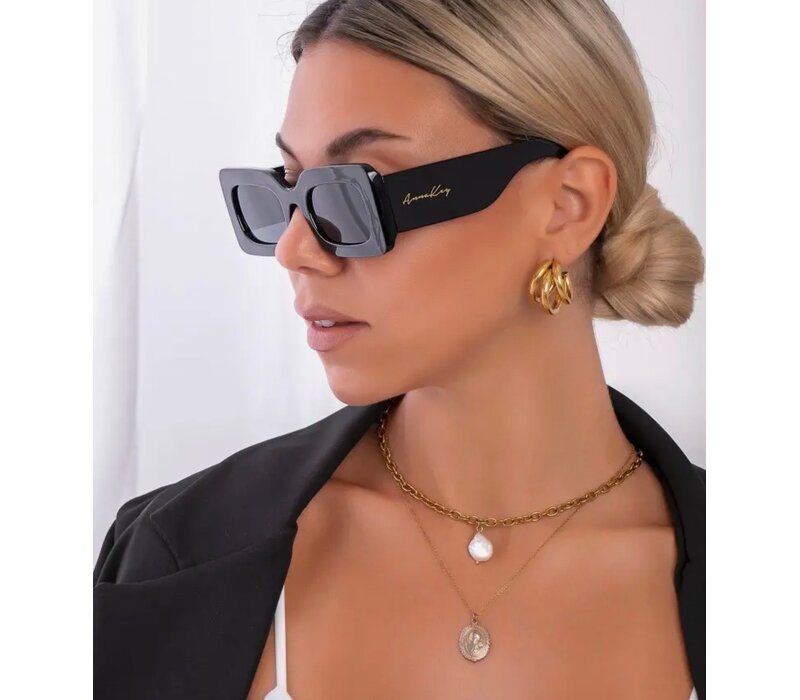 AnnaKey ECLIPSE Black Sunglasses