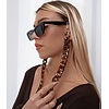 AnnaKey Sunglasses Glasses Chain FEDORA JUMBO Leopard