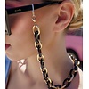 AnnaKey Sunglasses AnnaKey CORTEZ Black/Gold Glasses Chain