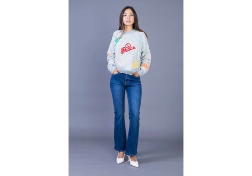 Ana & Lucy Ana & Lucy Medium Blue FLARE Jeans