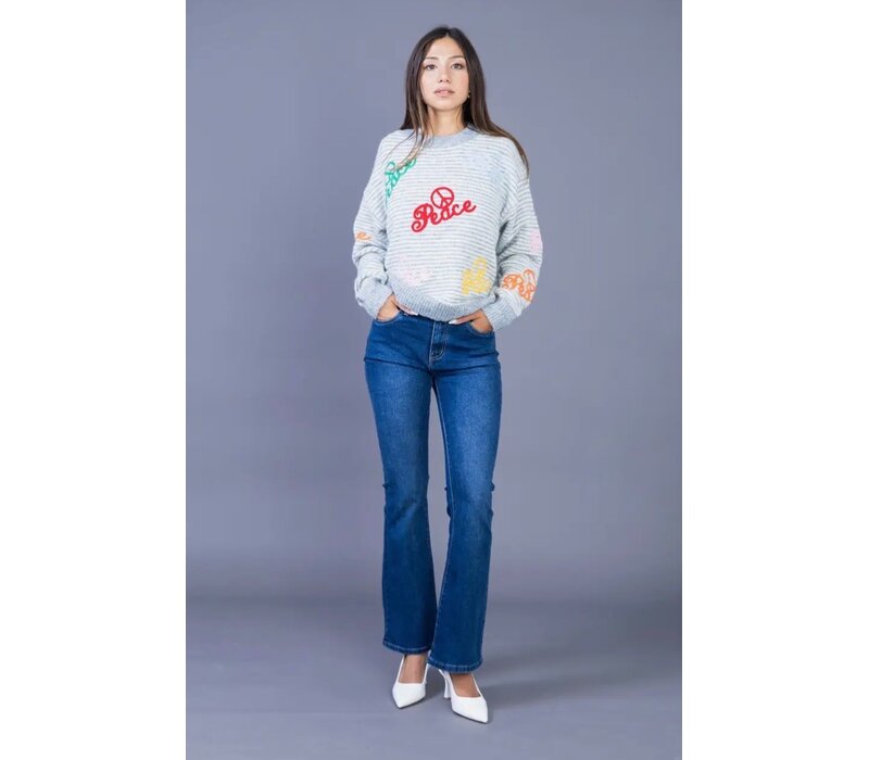 Ana & Lucy Medium Blue FLARE Jeans