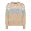 Micha S/S Micha 180 154 Sand Multi Sweater