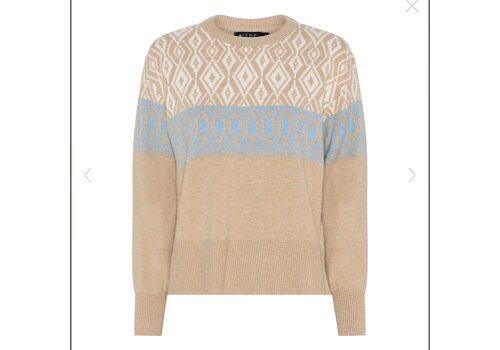 Micha S/S Micha 180 154 Sand Multi Sweater