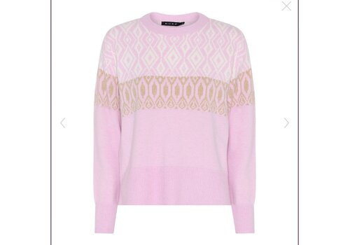 Micha S/S Micha 180 154 Rose/Sand Soft Sweater