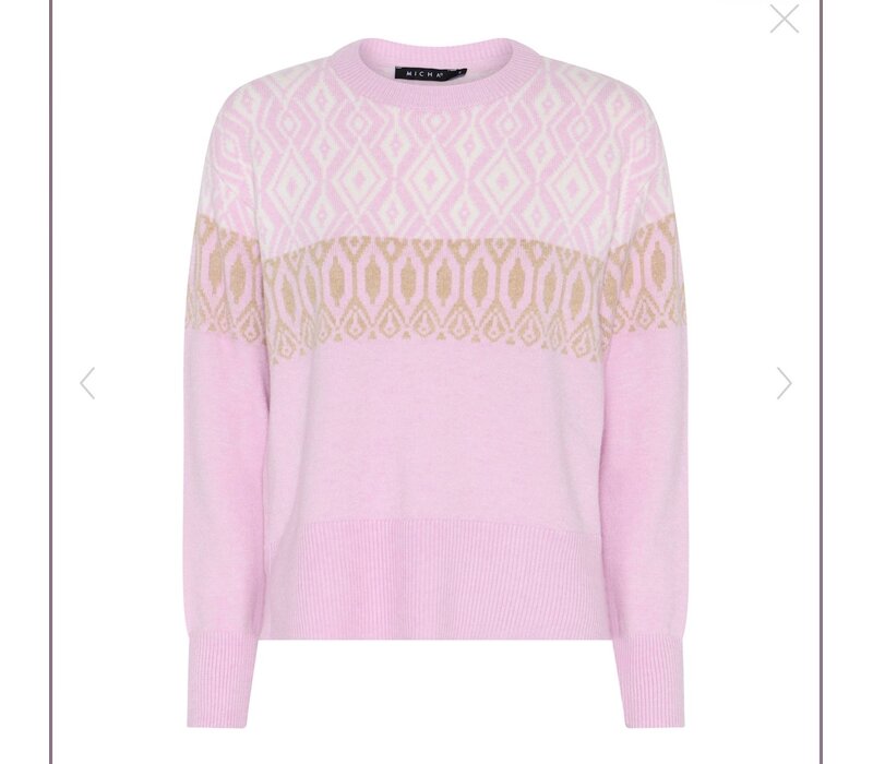 Micha 180 154 Rose/Sand Soft Sweater